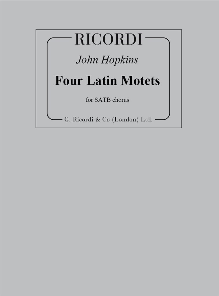 Four Latin Motets